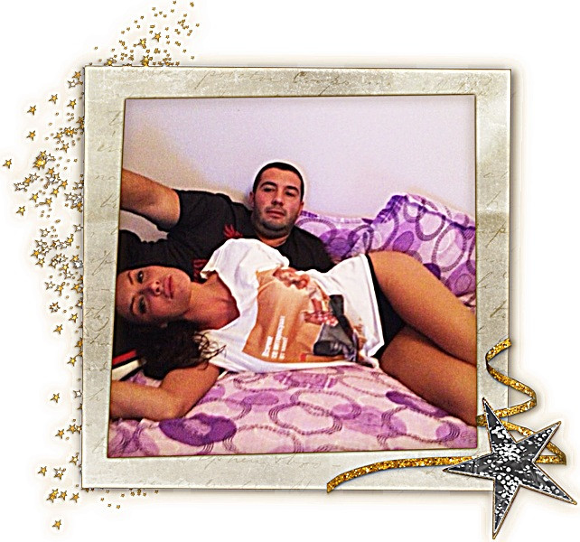 Златка Димитрова и Миро в спалнята си 