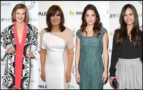 Бренда Стронг, Линда Грей, Джули Гонсало и Линда Брустър (от ляво надясно) са новите красавици в сериала