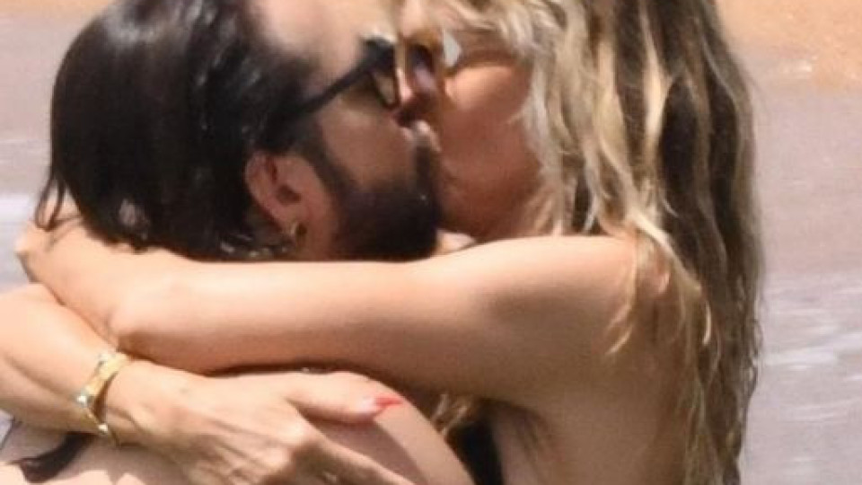 Перфектна ли: Хайди Клум лъсна с целулит на плажа (На 50 моделът  интимничи  с мъжа си по бикини – Снимки)