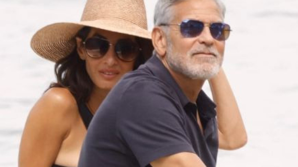 Семейство Клуни заведе близнаците на разходка с лодка (Джордж и Амал почиват с децата  в Италия – Снимки)