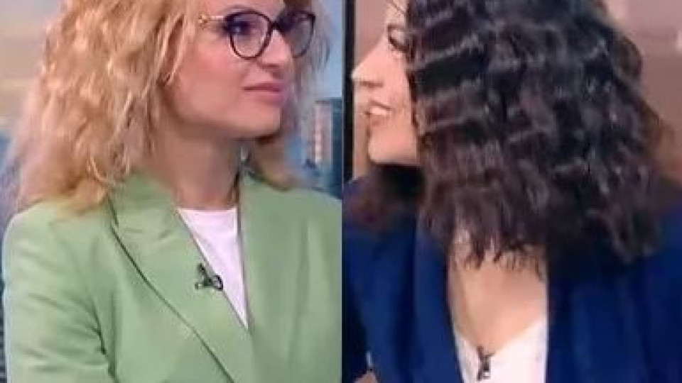 Мария Цънцарова и Деси Стоянова втрещиха с прически в ефир (Блондинката има вид на болонка, а брюнетката изглежда проскубана – Снимки)