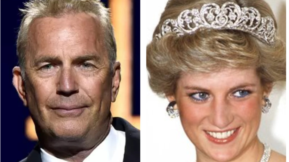 Кевин Костнър с шокиращо разкритие за принцеса Даяна: Щеше да играе в мой филм напук на кралското семейство! (Подробности)