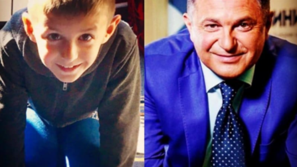 Боян, 13-годишният син на починалия Милен Цветков одра кожата на журналиста – Снимка