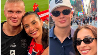 Гласят бляскаво бъдеще за норвежката легенда Ерлинг Холанд: с гаджето му Изабел са новите Дейвид и Виктория Бекъм (Снимки)