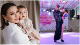 Деси Слава и 2-годишната ѝ внучка разтопиха сърцата на публиката с общо изпълнение