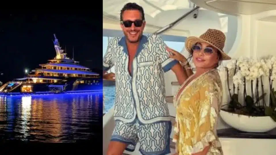 Луксът я гали: Дарина Павлова на луксозна яхта край прочутата вила на Берлускони
