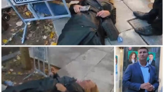 БРУТАЛНО: Хора на Радев нападнаха журналист - откараха с линейка Соня Колтуклиева в болница (ВИДЕО)